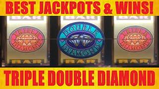 JACKPOTS GALORE ON THE GREATEST SLOT MACHINE EVER CREATED Best of TRIPLE DOUBLE DIAMOND