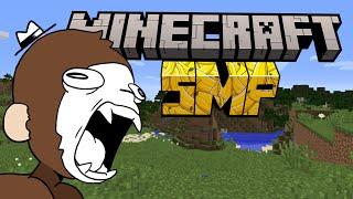 Newbie Builds Banana Kingdom In MINECRAFT SMP