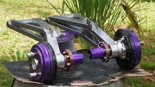 Building Mini Buggy Rear Hub and Swing arm