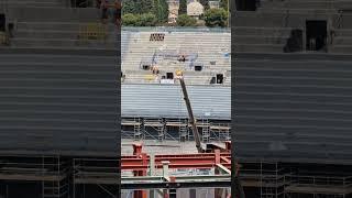 Obras Camp Nou #construction #barcelona #barça #arquitectura #campnou #fcbarcelona