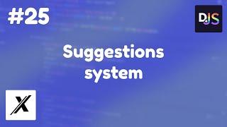 HOW TO MAKE AN ADVANCED SUGGESTION SYSTEM  DISCORD.JS V14  #25