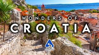 WONDERS OF CROATIA  Most Amazing Places & Fun Facts  4K Travel Guide