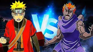 Naruto Sage Mode vs Jugo State Two Curse Mark in Quarter Finals of BR Space-Time  Naruto Online