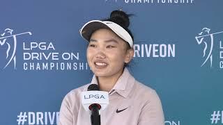 Lucy Li Sunday Day 4 Press Conference 2024 LPGA Drive On Championship © LPGA