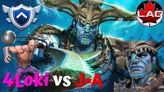 AW 4Loki vs J•A Final War Of Season 42 Attuma Future Antman OP - Marvel Contest of Champions