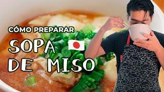 Recetas japonesas Cómo preparar sopa de miso miso-shiru  Cocina japonesa con Yuta