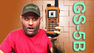 Radioddity Reveals the GS-5B  Dual Band Ham Radio Bluetooth Programming