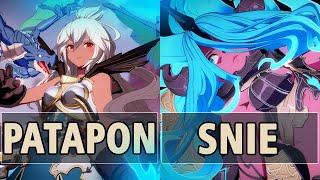 GBVSRPatapon Zooey Vs SNIE Versusia High Level Gameplay.