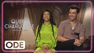 QUEEN CHARLOTTE India Amarteifio & Corey Mylchreest On Watching Bridgerton Sex Scenes With Family