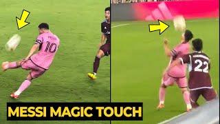 An amazing moment occurred as MESSI displayed his MAGICAL TOUCH vs Colorado in last weeks match