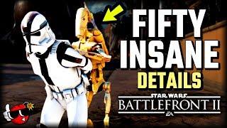 50 INSANE DETAILS on Naboo - Star Wars Battlefront 2 Theed Capital Supremacy *NEW MAP*