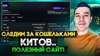 Следим за кошельками КИТОВ  Покупаем токены на быстрый ПАМП 