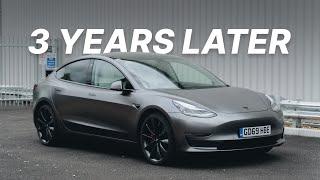 Tesla Model 3 - 3 Years Later  Costs Battery Degradation Things I Love and Hate