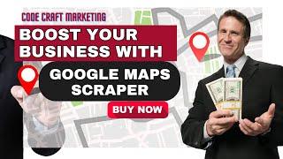 Boost Your Business with Google Maps Scraper   Affordable Pricing  #CodeCraftMarketing