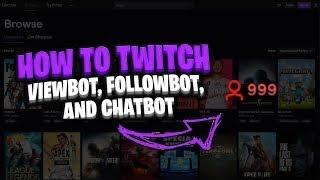 HOW TO GET TWITCH FOLLOWERS FOR * FREE* 2021 FOLLOW BOT