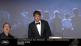 PALME DOR – Press Conference – PALMARES – English – Cannes 2024