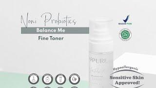 toner local brand untuk kulit sensitive  npure balance me fine toner