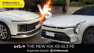 2025 The New KIA K8- Facelift Hyundai Grandeur VS Kia K8 who is the winner of the showdown?