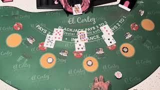 $5000 Blackjack session in Vegas  DOUBLE OR DUST