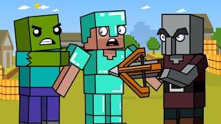 Block Squad Minecraft Animation Part 4 Compilation