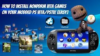 How To Install NoNpDrm Vita Games On Your Modded PS VitaPSTV With VitaShell 3.60-3.73  EASY