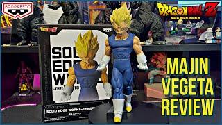 Dragon Ball Z Majin Vegeta Banpresto Solid Edge Works Vol 10 Review