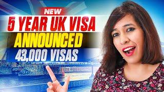 5 Year Visa Announced For Unskilled & Low-Skilled People In UK  No IELTS No Experience Needed