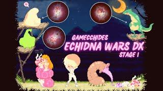 THE RABBIT GIRL WHO WAS ALMOST DIGESTED BY MONSTERS  Echidna Wars DX Only GamePlay - Stage 1