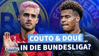 Dortmund mit Man Citys Couto einig – Bayern mit Doué-Deal zum Ausgabenrekord?  TRANSFERMARKT