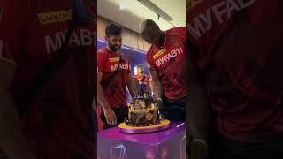 Andre Russells birthday celebrations  KKR  TATA IPL 2023