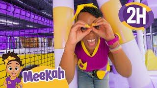 Meekah has the ENTIRE Playground to Herself + More  Blippi and Meekah Best Friend Adventures