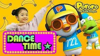 Banana Cha Cha Dance ver.  Learn how to dance along Banana Cha Cha with Pororo  Nursery Rhymes