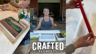 Crafted Elements - Large Silicone Molds For Woodworkers Makers & Resin Artists - Zoe From 3LRD