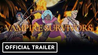 Vampire Survivors Operation Guns - Official Contra & PS Announce Trailer  Triple-I Initiative