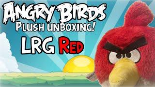 LRG international Red Plush Unboxing - Angry Birds Plush Unboxing