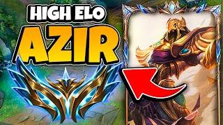 1 Hour of High Elo Azir Gameplay Challenger Commentary