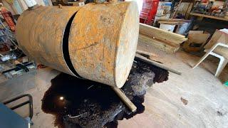 What a Mess - Fuel Oil Tank Demo