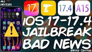 iOS 17.0 - 17.4 A12+ JAILBREAK NEWS iOS 17.3.1 NO LONGER SIGNED What To Do & Best iOS Versions