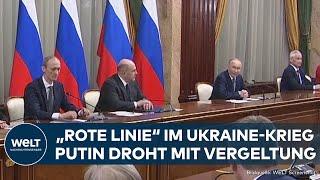 PUTINS KRIEG Spannungen mit Westen nehmen zu Russland zieht rote Linie bei der Ukraine-Hilfe