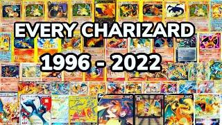 Every Charizard Pokemon card from 1996 to 2022