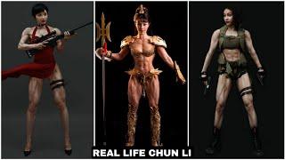 Yuan Herong  The Real Life Chun Li Workout & Lifestyle