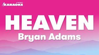 Bryan Adams - Heaven Karaoke Version