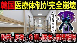 韓国で医者が大量離職し、医療業界が崩壊【ずんだもん＆ゆっくり解説】