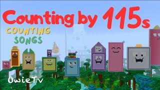 Counting by 115s Song  Minecraft Numberblocks Counting Song  Math and Number Songs for Kids