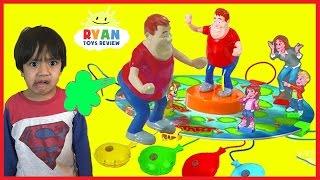 WHO TOOTED Whoopie Cushion gas game for Kids Egg Surprise Toys with Ryan ToysReview