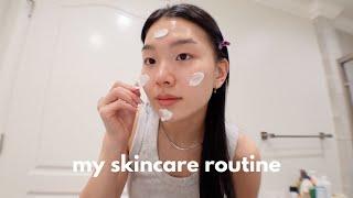 skincare routine │ korean skincare glassy + glowy skin what i use for acne prone skin