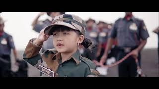 Esther Hnamte5 yearsFeat 3 Assam RiflesLunglei Mizoram  Jana Gana Mana.independence day special