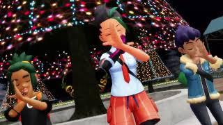 【Pokémon MMD】 Very Merry Happy Christmas Hau Hop and Nemona