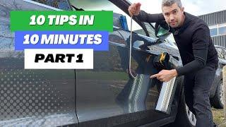 10 PDR Tips In 10 Minutes Pt. 1  Paintless Dent Removal