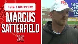 HuskerOnline chats one-on-one with Nebraska Football OC Marcus Satterfield at UMHB camp in Texas